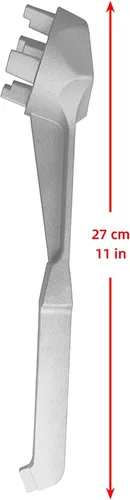 Vista 3 de Llave Bung Llave de tambor de aluminio de galón, llave de tambor para abrir 10, 15, 20, 30, 50, 55 galones, llave de tambor de 55 galones, enchufe