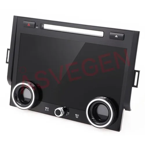 Vista 7 de Control de clima de CA de pantalla táctil LCD para Range Rover Sport L494 2013-2017 Panel de control de aire acondicionado HVAC AC de 10 pulgadas
