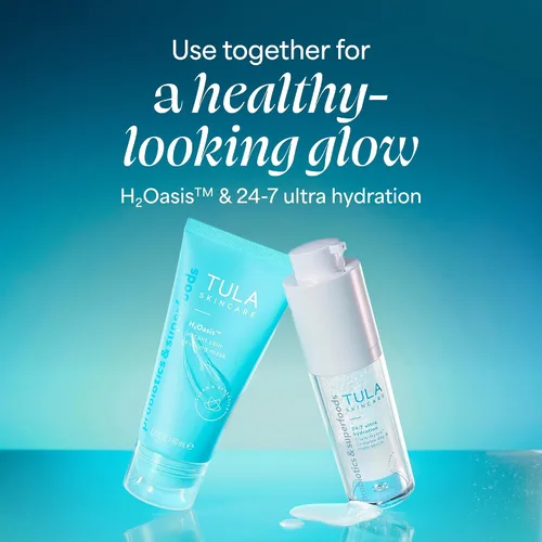 Vista 6 de TULA Skin Care H2Oasis - Mascarilla instantánea para revitalizar la piel, mascarilla hidratante, rellena y energiza la piel deshidratada cansada