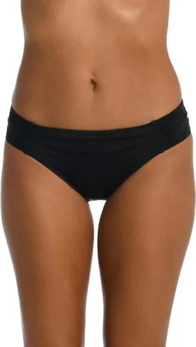 Vista 18 de La Blanca Island Diosa Side Fruncido Hipster azul