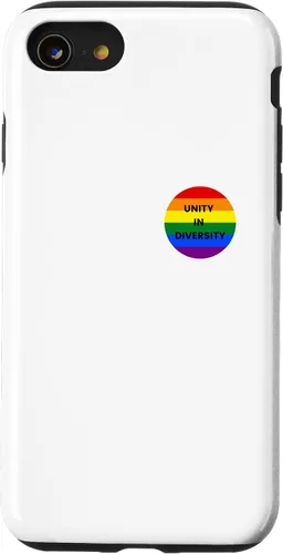 Vista 13 de iPhone 15 LGBTQ Community Lesbian Gay Bi Trans Unite Diversity Culture Case