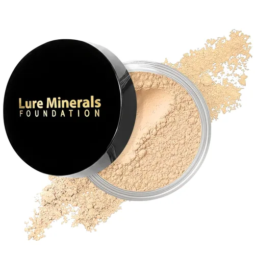 Vista 22 de Base de maquillaje en polvo minerales puros jarro colador de 0.28 onzas, elegir color, libre de ingredientes perjudiciales