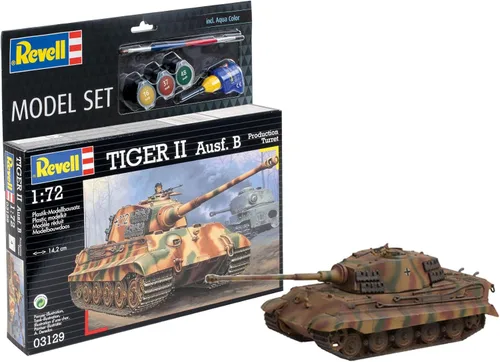 Vista 9 de Revell Gmbh 03262 Pzkpfw VI Ausf H Tiger Tank Kit de modelo, escala 1: 72