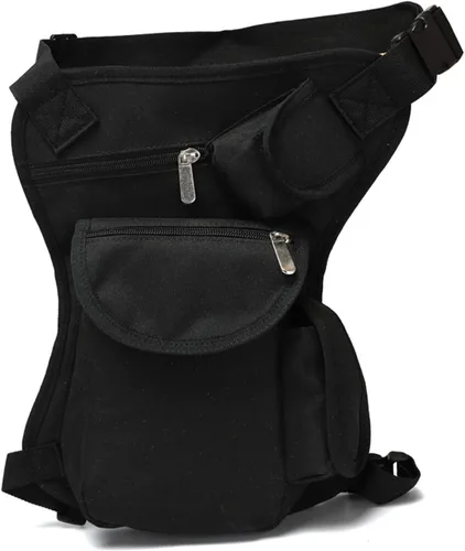 Vista 7 de Bolso táctico militar de la pierna del descenso de Molle, paquete del muslo para la motocicleta, ciclismo, equitación, camping, bolsos de cintura