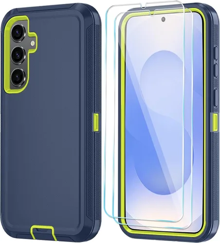 Vista 18 de ONOLA Funda para Samsung Galaxy S24+ / Funda S24 Plus con protector de pantalla HD [No es compatible con S24 / S24 Ultra], Funda de teléfono Vino