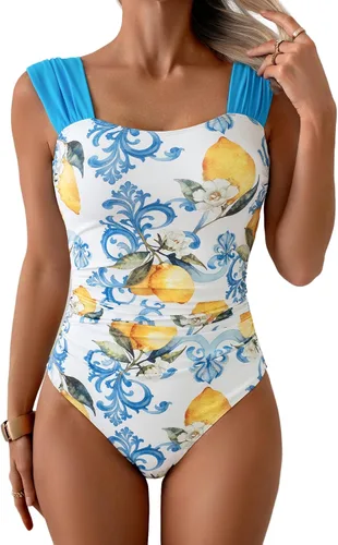 Vista 28 de B2prity Traje de baño de una pieza para mujer con control de abdomen