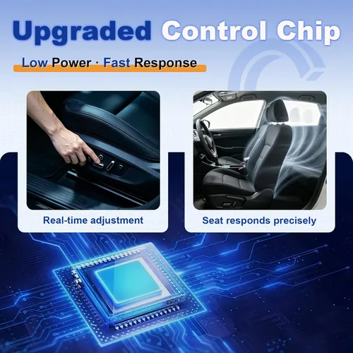 Vista 5 de Interruptor de ajuste de 6 vías para asiento del conductor, compatible con Chevy GMC 2004-2013, reemplaza 12451495