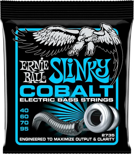 Vista 6 de Ernie Ball Slinky Cobalt - Cuerdas para bajo eléctrico de 6 cuerdas, calibre 32-130 6-String (32-130)
