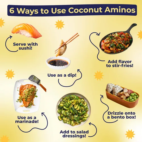 Vista 8 de Coconut Secret Coconut Aminos (paquete de 2) - 16.9 fl oz