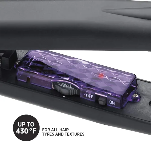 Vista 5 de Hot Tools Plancha plana ligera profesional de cerámica + turmalina, 1 pulgada