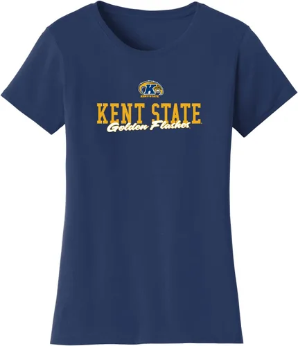 Vista 10 de Camiseta para mujer de la Universidad Estatal de Kent con licencia