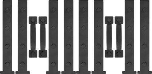 Vista 8 de Kit de herrajes magnéticos decorativos para puerta de garaje, atractivas bisagras de imitación, accesorios de decoración, 1 acentos de puerta