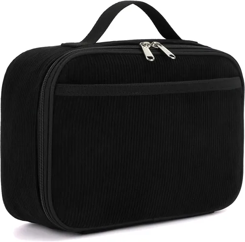 Vista 25 de Flowfly - Lonchera para niños, bolsa escolar aislada duradera con correa de hombro y soporte para botellas, minihielera térmica resistente al agua
