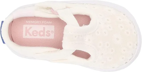 Vista 5 de Keds Unisex-Child Core Champion Lace Toe Cap Tstrap Sneaker