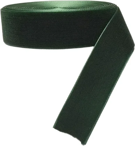 Vista 27 de Chenkou Craft 5 yardas de cinta de terciopelo para decoración navideña y embalaje artesanal