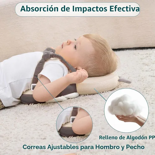 Vista 3 de Baby Head Protector Backpack for Falling Crawling and Walking Toddler Essentials Harness Infant Koala Toys Helmets Baby Essentials Must Have 0.5-2