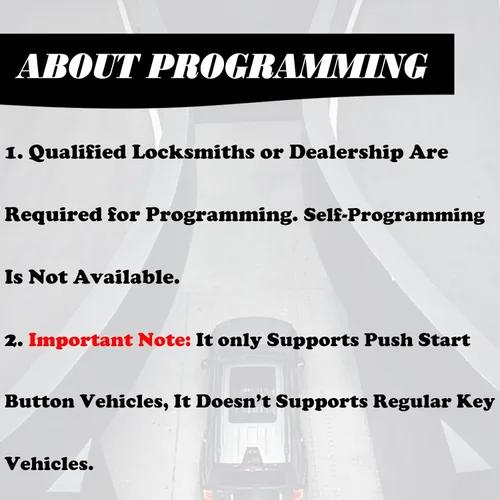 Vista 5 de MechanMagic Llavero de repuesto compatible con Ford F-150 F-250 F-350 F-450 2015-2017 con control remoto de entrada inteligente sin llave con puerta