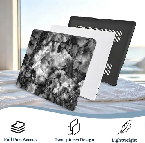 Vista 129 de Funda compatible con MacBook Air de 15" M5 M4 M3 M2 2023-2026 Negro (Black Lace)