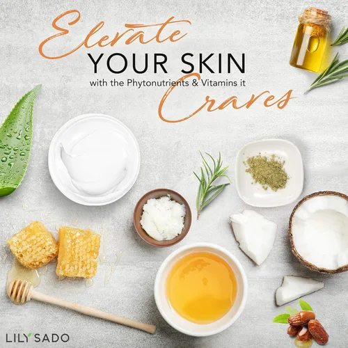 Vista 2 de LILY SADO MILK+MANUKA™ Limpiador facial de leche de coco y miel de manuka - Limpiador facial ultra hidratante natural limpia, equilibra, calma e