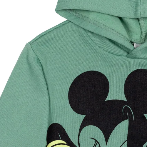 Vista 5 de Disney Sudadera con capucha de Mickey Mouse para niños pequeños color rojo 2T Rojo