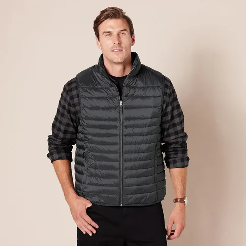 Vista 6 de Tienda Essentials Mens Lightweight Water-Resistant Packable Puffer Vest