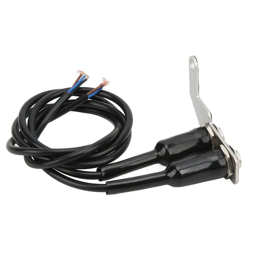 Vista 6 de Interruptor LED universal para faros delanteros de motocicleta con luz antiniebla de acero inoxidable, botón de interruptor de encendido y apagado