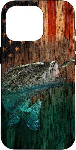 Vista 20 de iPhone 16 Largemouth Bass pesca pescadores caso