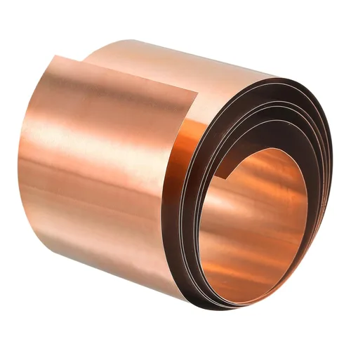 Vista 6 de uxcell Rollo de hoja de cobre, placa 3,280.8 ft m x 16.4 ft m x 1.6 ft m de la hoja del metal