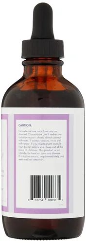 Vista 2 de Rasin Aceite de ricino haitiano orgánico brillante aceite de ricino negro (lavanda, 4 onzas líquidas)