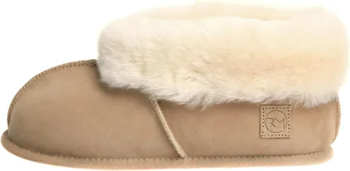 Vista 8 de Rohn Moden Chalet de piel de oveja para hombres y mujeres, piel de oveja auténtica, unisex, perfectas para el invierno (beige)