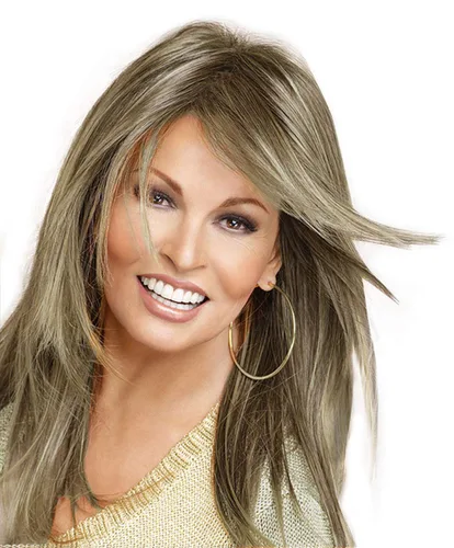 Vista 12 de Hairdo Raquel Welch Always - Peluca larga en capas cómodas, galleta