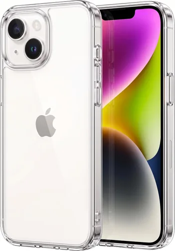 Vista 10 de Funda transparente para Samsung S23 5G, funda protectora de silicona transparente a prueba de golpes, funda protectora de TPU transparente