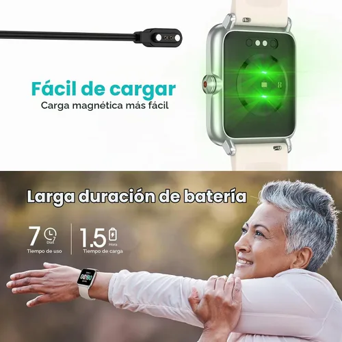 Vista 5 de Pedometer Watch Senior Friendly No App No Phone Required, Step Counter