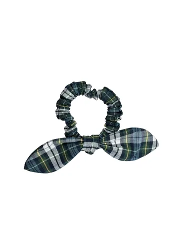 Vista 52 de Back to School/Uniform Plaid Scrunchie bunny ear Bowknot/School Uniform Plaid/Ponytail Bow Scrunchie/Plaid Accessories (Plaid 42-Bernards)