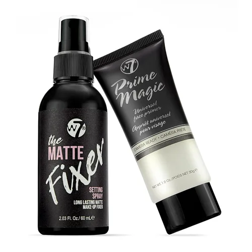 Vista 5 de W7 Prime Magic Face Primer - Base de maquillaje transparente fórmula de imprimación para una piel impecable, maquillaje vegano
