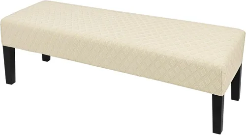 Vista 38 de SearchI Funda para banco de comedor, fundas largas elásticas y lavables para asiento de banco de banco rectangular, para comedor, sala de estar Flor