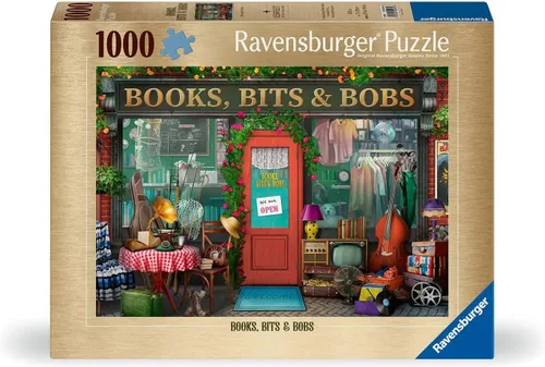 Vista 2 de Ravensburger Books, Bit's & Bobs 12000284 - Rompecabezas de 1000 piezas para adultos, herramientas hechas a mano, fabricado en Alemania, cada pieza