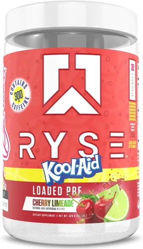 Vista 19 de RYSE Loaded - Polvo de preentrenamiento – Uva Bazooka – Preentrenamiento diario para hombres y mujeres con 390 mg de cafeína, beta alanina