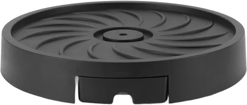 Vista 3 de Rolling Plant Stand, Plastic Round with Hidden Wheels, 2 Pack 10 Inch Detachable Tray for Indoor Outdoor Potted Plants, Movable Planter Dolly for