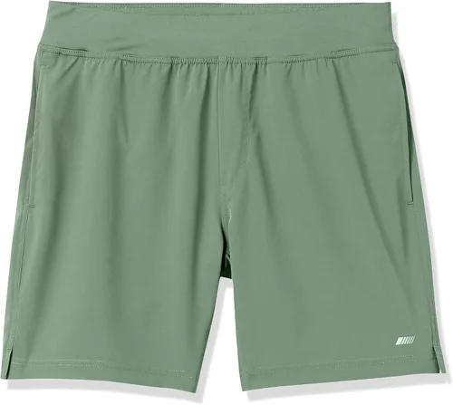 Vista 3 de Tienda Essentials Pantalones cortos de entrenamiento de 7 pulgadas para hombre