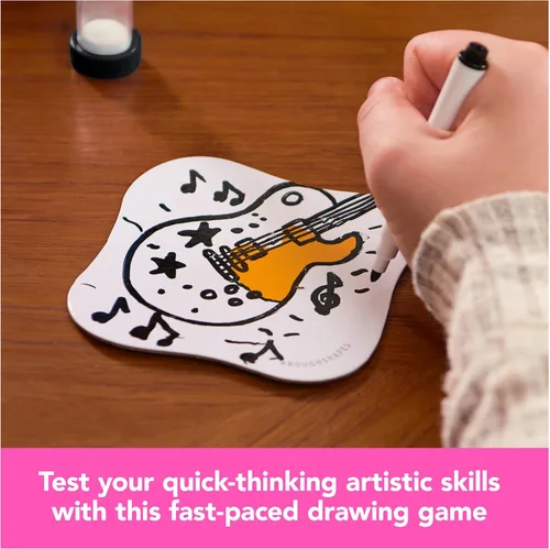 Vista 5 de Spin Master Games, Rough Shapes, juego de dibujo rápido para artistas y dibujantes de todos los niveles con indicaciones divertidas y desafiantes