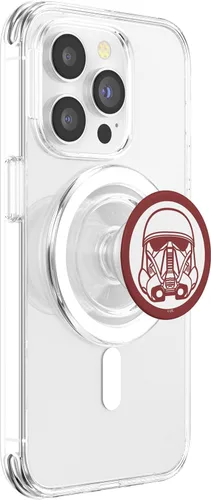 Vista 3 de Star Wars Máscara de Stormtrooper roja y blanca para iPhone