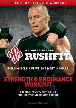 Vista 2 de Rushfit Georges St-Pierre el mejor programa de entrenamiento hogareño de 8 semanas.
