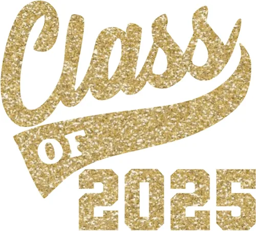 Vista 13 de Adhesivo de graduación para planchar en la clase de 2025, calcomanía para camiseta de secundaria universitaria, parche de graduación HTV