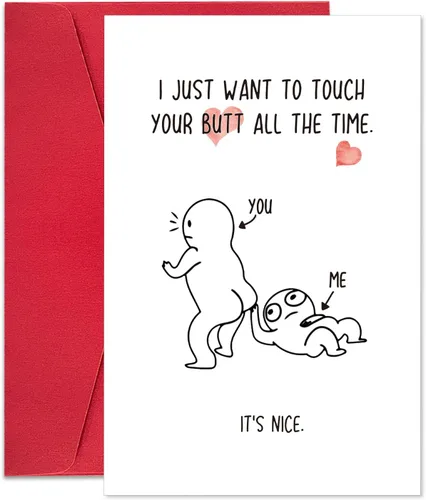 Vista 12 de Ogeby Primera tarjeta de San Valentín para parejas, dulce tarjeta de felicitación del primer día de San Valentín