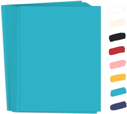 Vista 14 de 50 paquetes de cartulina negra 8.5 x 11, Goefun papel de impresora de cartulina de 65 lb para Halloween, álbumes de recortes, manualidades