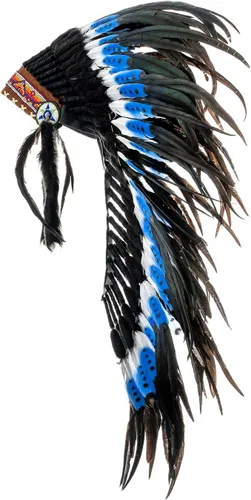 Vista 21 de Novum Crafts Tocado de plumas Inspirado en indios nativos americanos Elige
