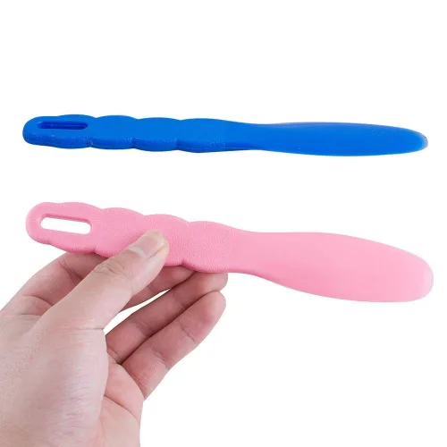 Vista 7 de BONEW 6pcs Surtido Dental Lab Plástico Mezcla Espátula para Material de Impresión Alginato