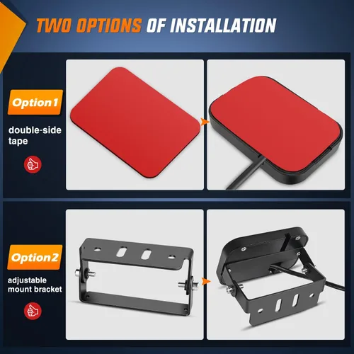 Vista 5 de Nilight Panel de Interruptores de 6 Posiciones Sistema de Relé de Control de Circuito Universal con Arnés de Cableado con Fusible LED Pod Regulable