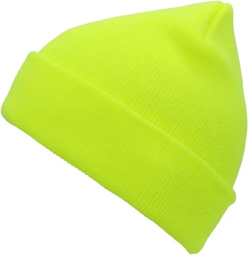 Vista 21 de Century Star Gorro para hombres y mujeres, gorro de invierno suave, gorro de invierno con calavera, gorras de punto 01 Negro